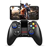 PowerLead Controlador para iOS, Controlador inalámbrico Gamepad Trabajar con iOS y Android PC Otro teléfono - Juego Directo