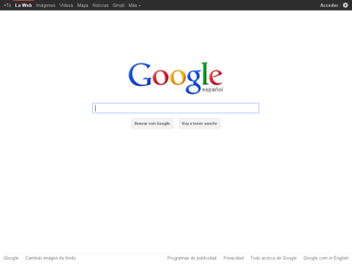 Navegador Google Chrome