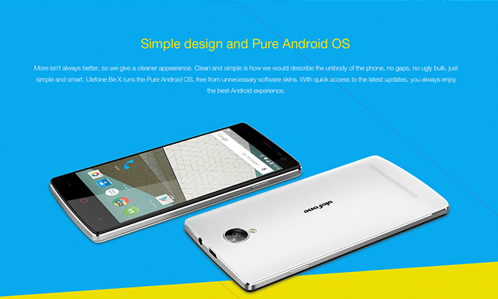 Smartphone chino Ulefone BE X