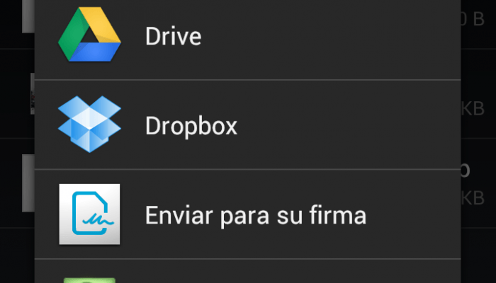 Compartir archivos Android