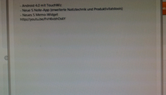 Actualización Galaxy note a ICS