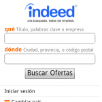 Indeed Jobs te ayuda a buscar trabajo desde tu Android.