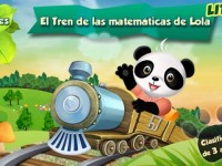 Juegos infantiles, el tren de las matemáticas de Lolapanda.