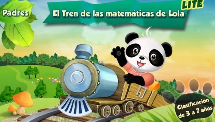 Tren de las matemáticas de Lola Panda