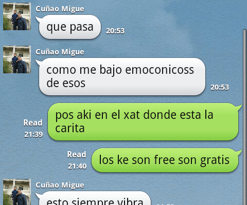 Line, la competencia de Whatsapp en Android.