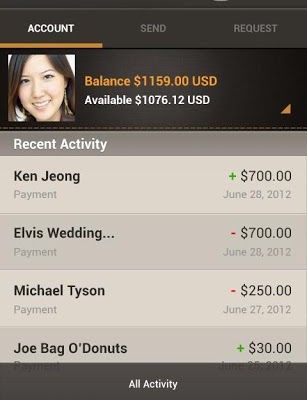 Paypal para Android.