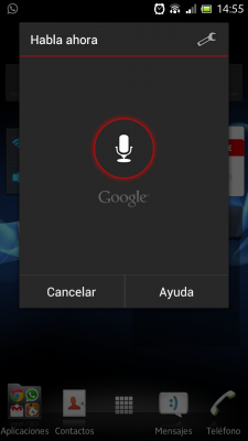 Reconocimiento de voz Android