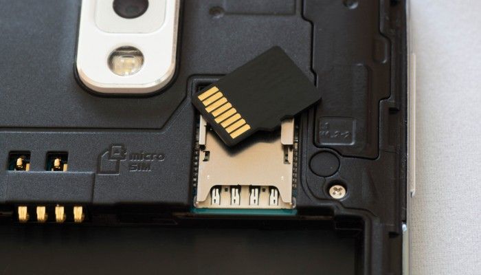 smartphone micro sd