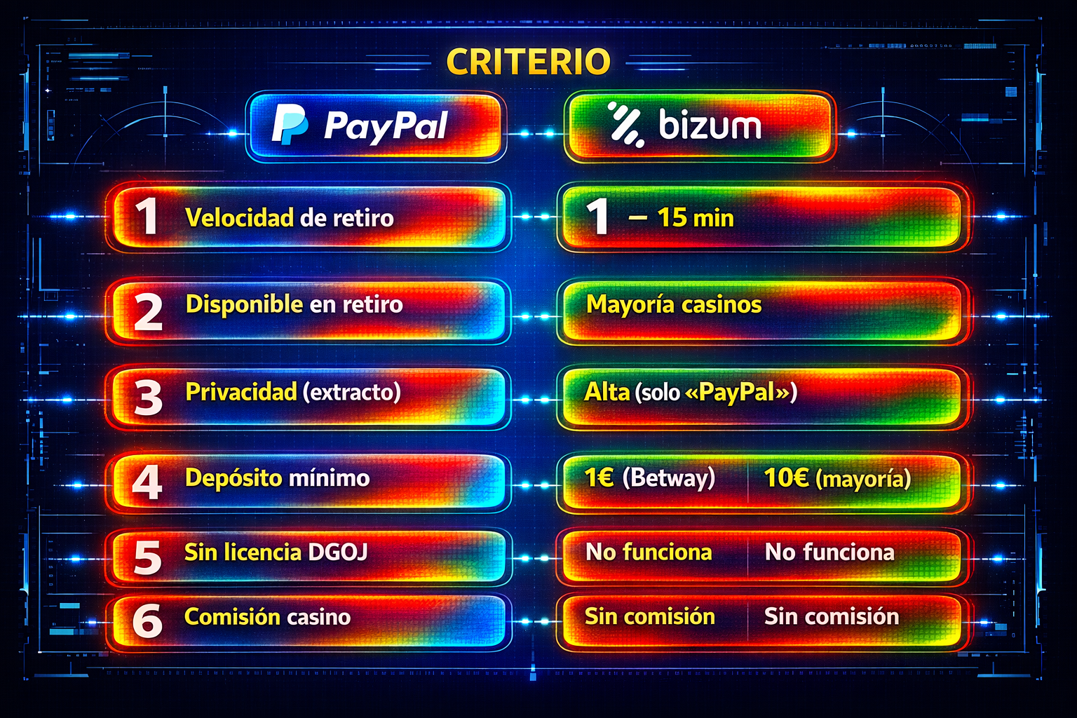 Casino PayPal España 2026 — depósito y retiro con PayPal en casinos online